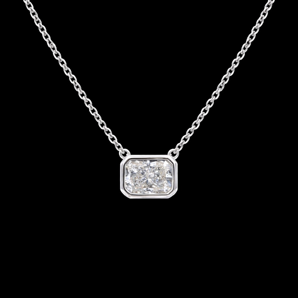 SOLITAIRE PENDANT 14KW EFG VS1 CVD DIA 0.59CTS