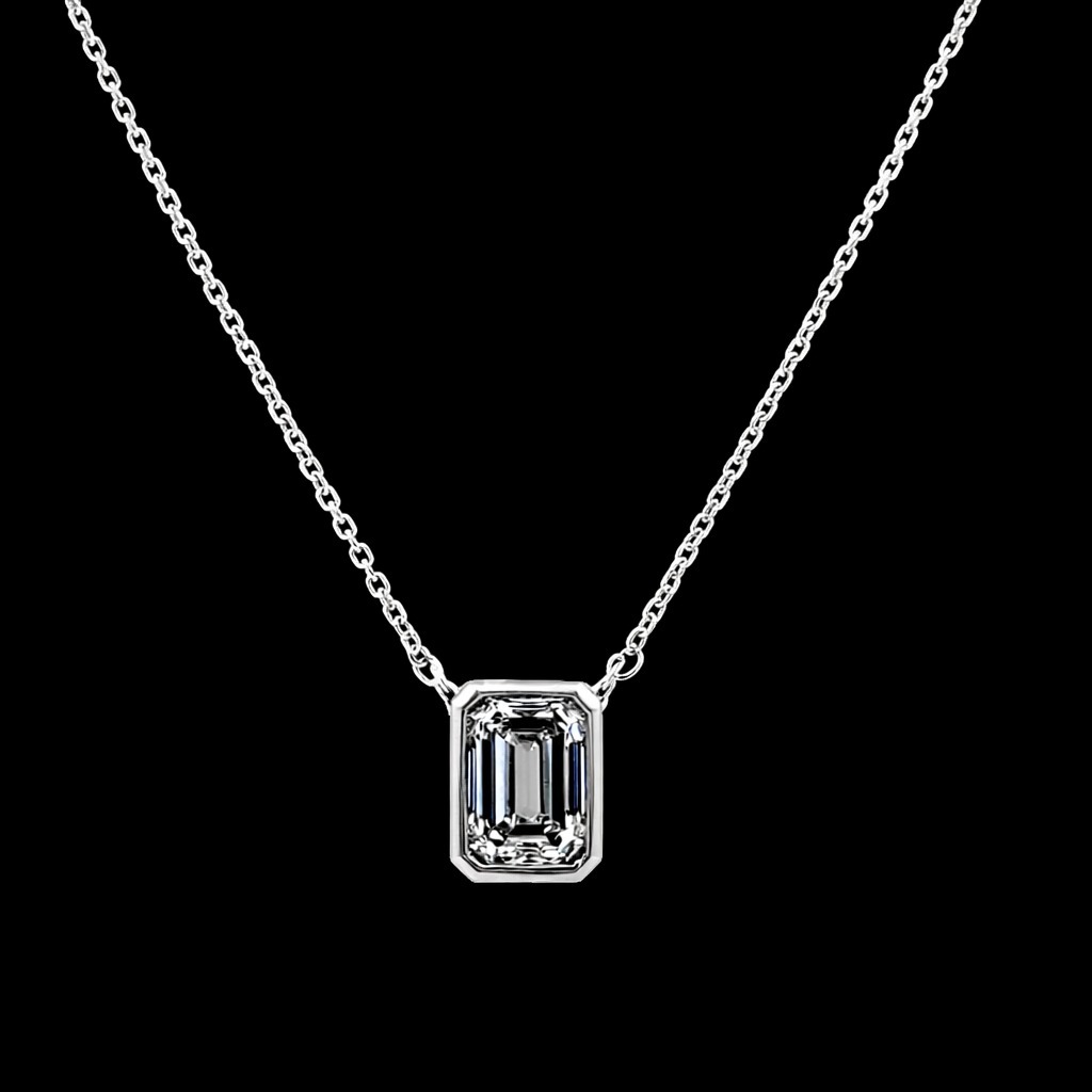 SOLITAIRE PENDANT 14KW EFG VS1 CVD DIA 1.40CTS
